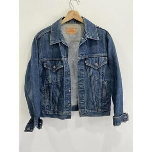 Vintage Levis Denim Jean Jacket 7056 0216 sz 40 725 button